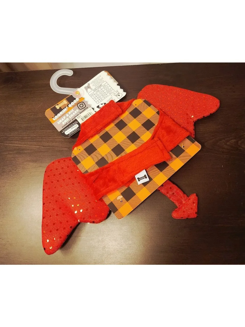 Woof Little Devil Wings - SMALL Dog - Halloween Costume